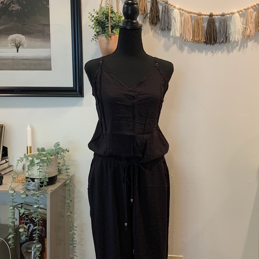 NWT splendid black jumpsuit - Picture 2 of 12